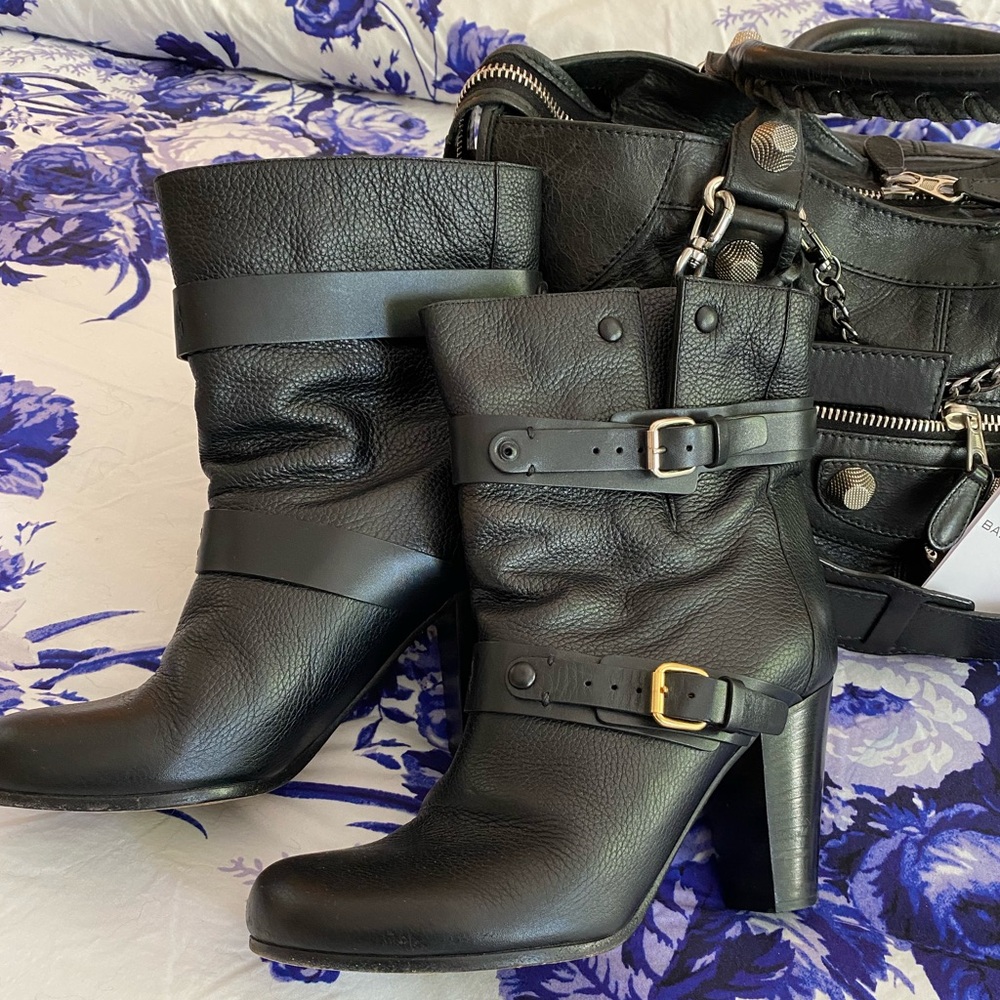 Chloe Moto Boots
